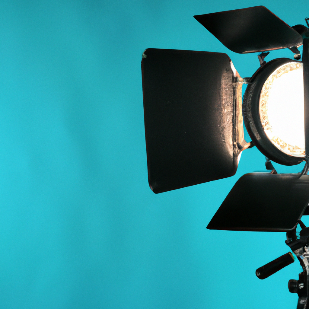 Nuestro estudio minimalista en Madrid con luz natural entrando por una gran ventana, equipo fotográfico ordenado sobre fondos blancos